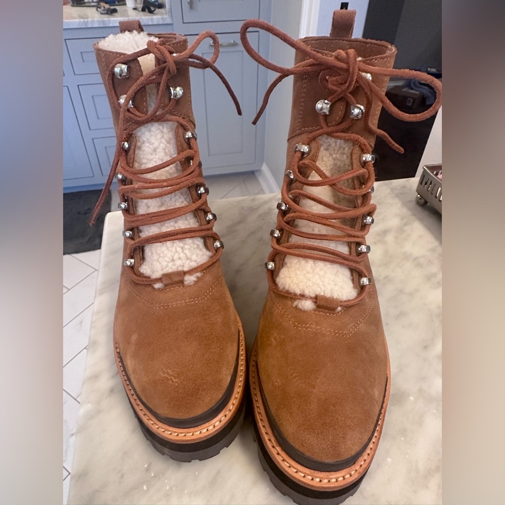 Marc Fisher camel boots